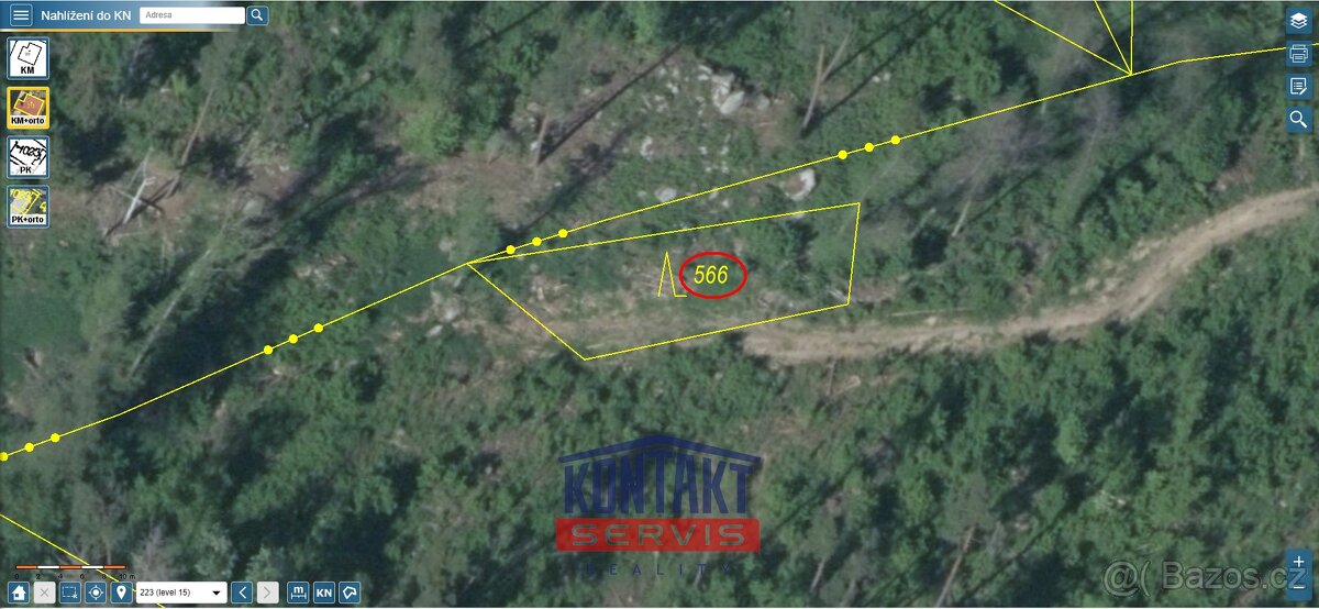 Lesní pozemky v krásné lokalitě Pyšel – Vaneč, ev.č. VŠ-7809 - 2