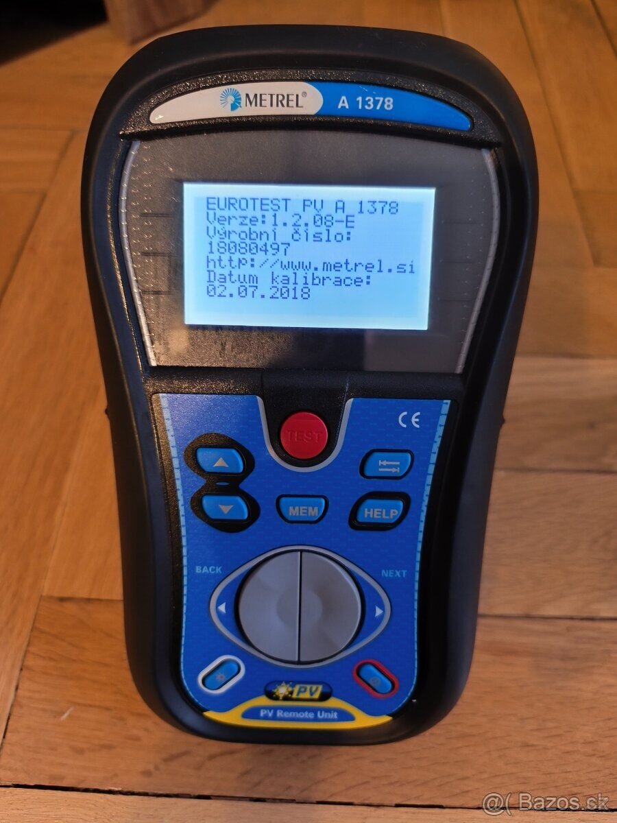 Metrel MI 3109 Pro Set - tester FV panelov - 2