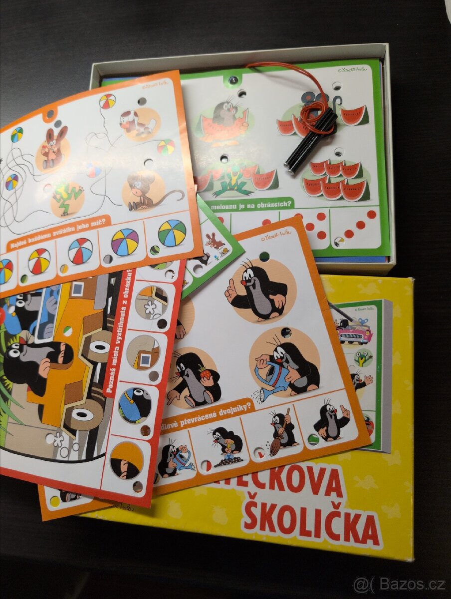 Elektrická hra Krtečkova školička - 2