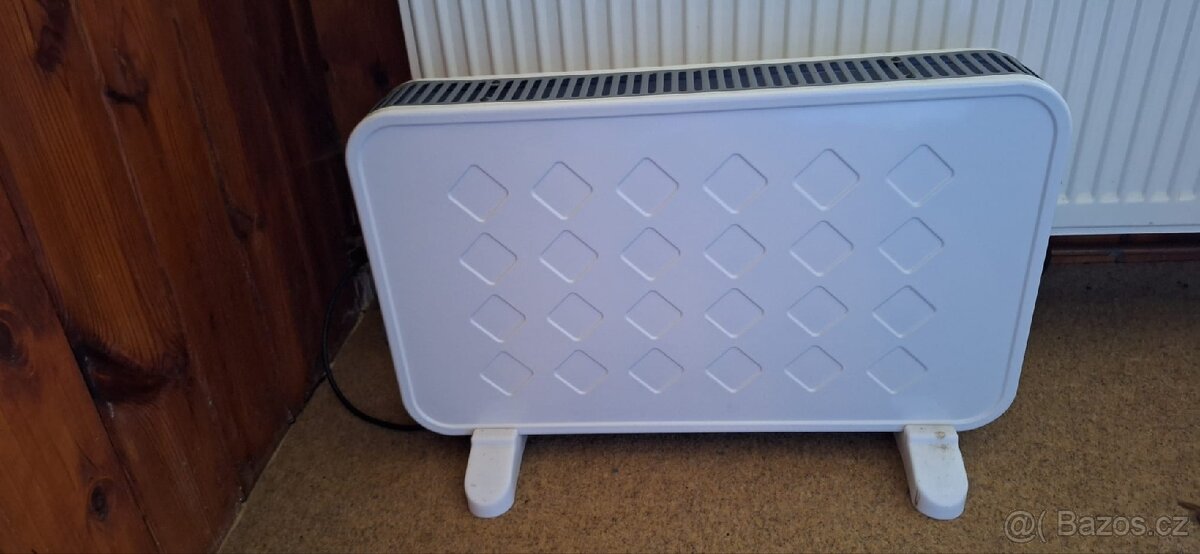 Elektrický přímotop 2 kW s ventilátorem - 2