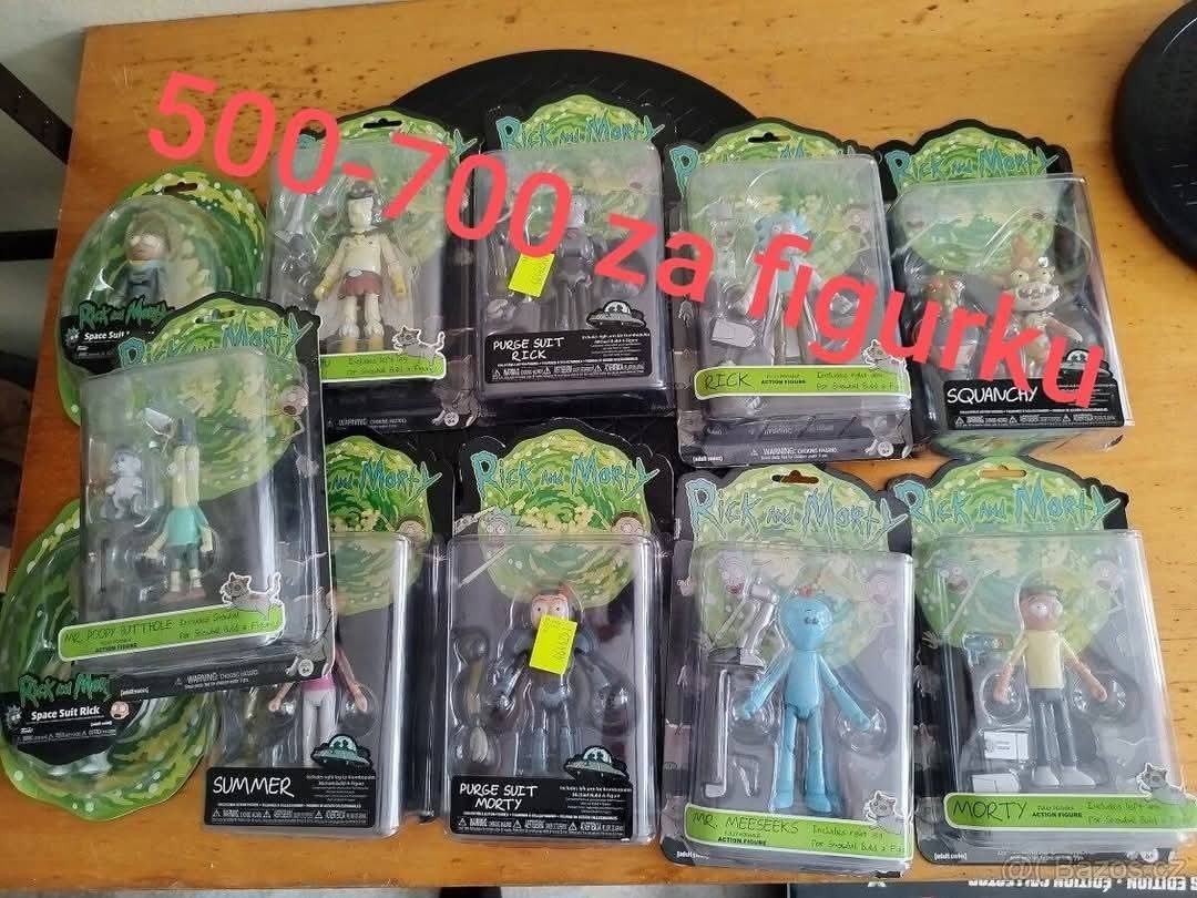 Rick a Morty figurky a merch - 2