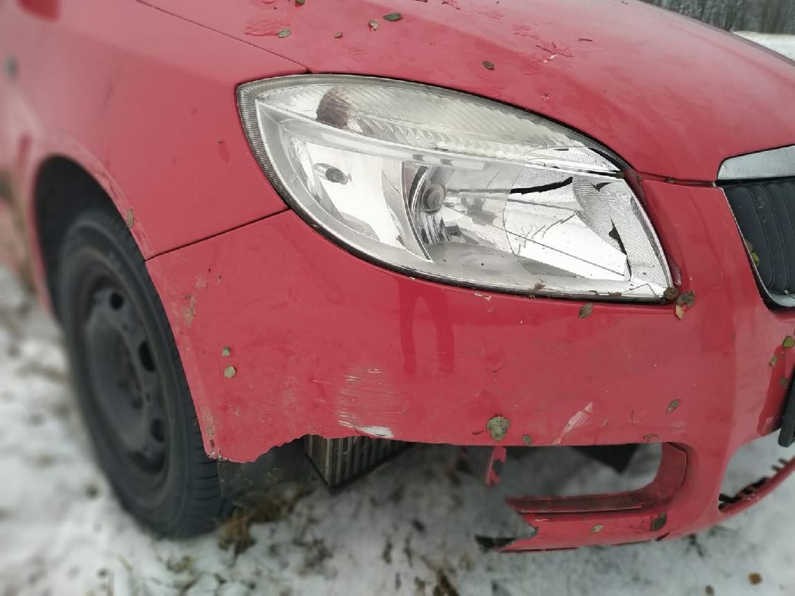 Prodej/ Bouraná Škoda Fabia - 2