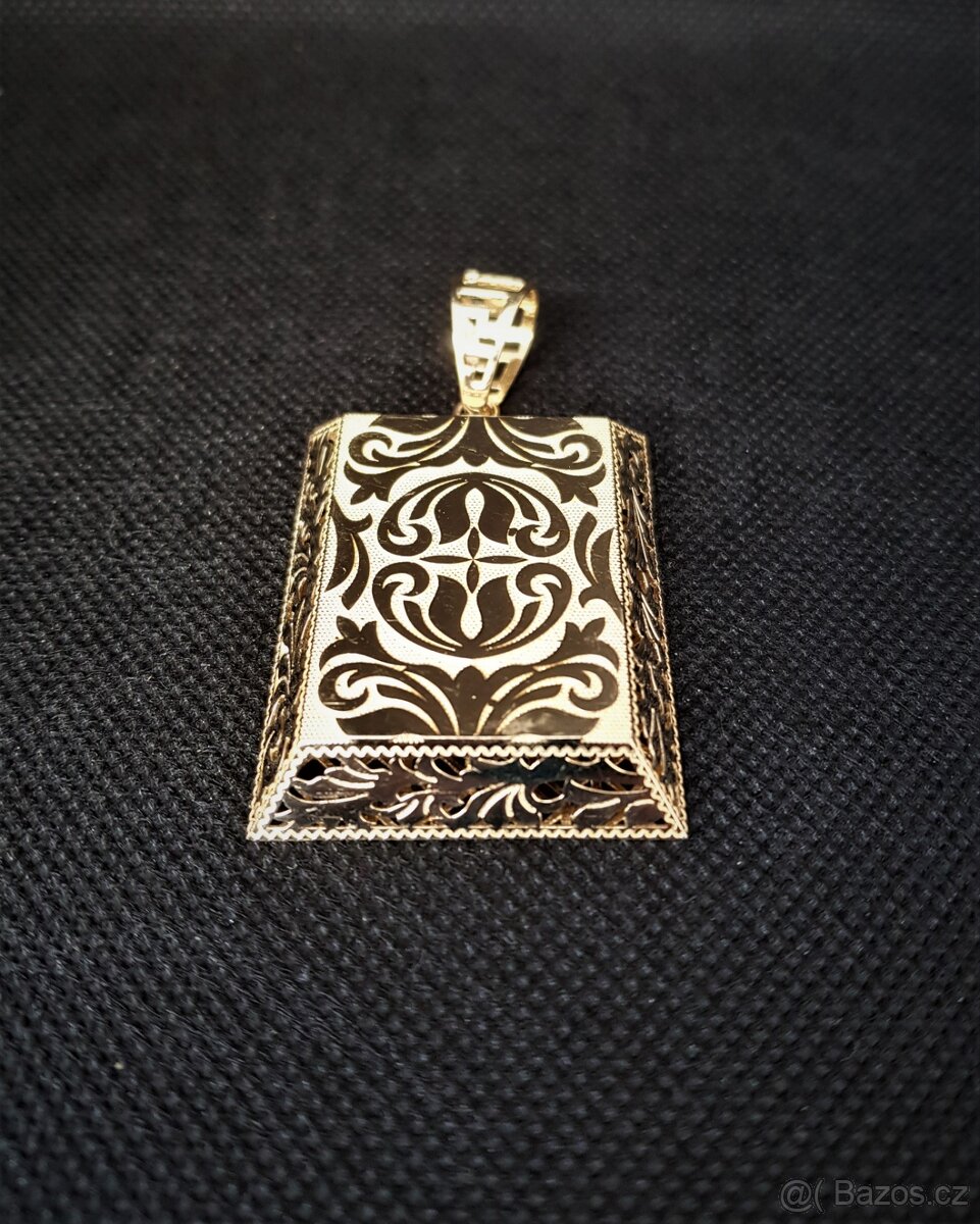 velký přívěsek destička - 2