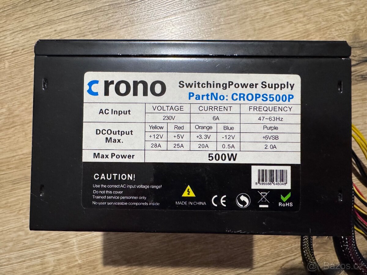 Zdroj Crono 500W - 2