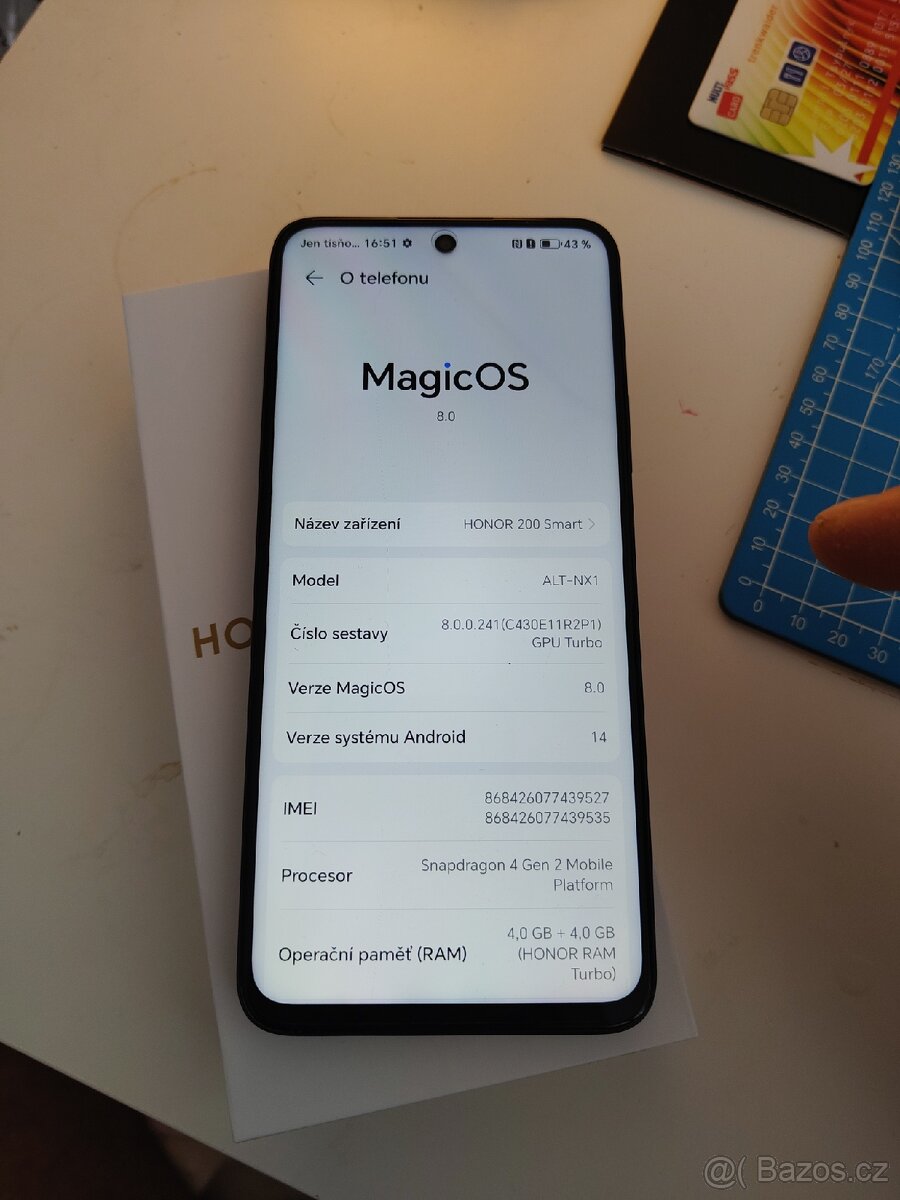 Honor 200 Smart 4+4/256Gb Ip68 - 2