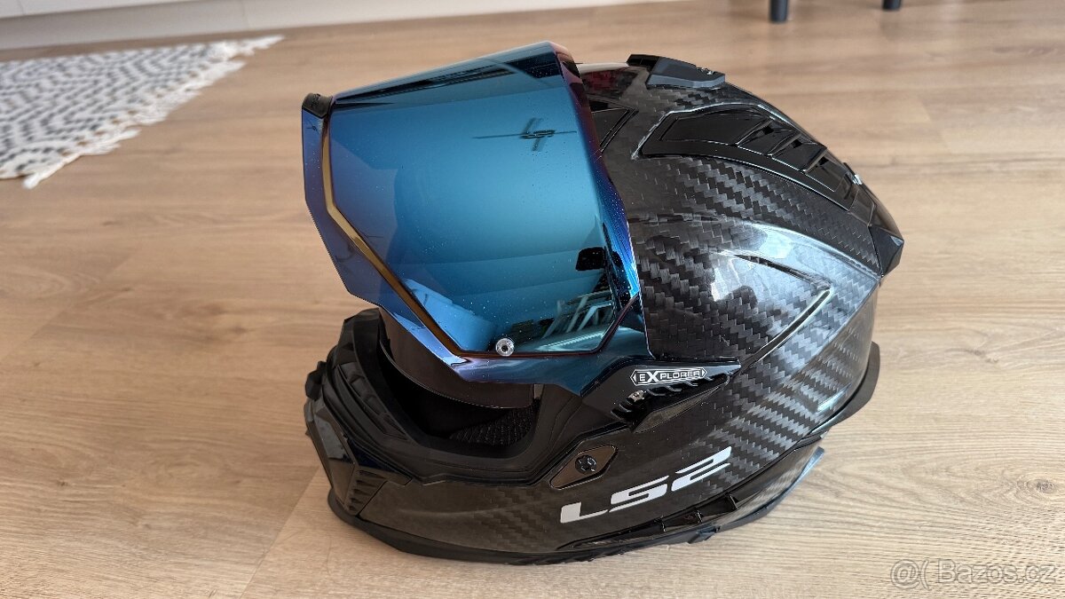 Enduro přilba LS2 Explorer Carbon XL - 2