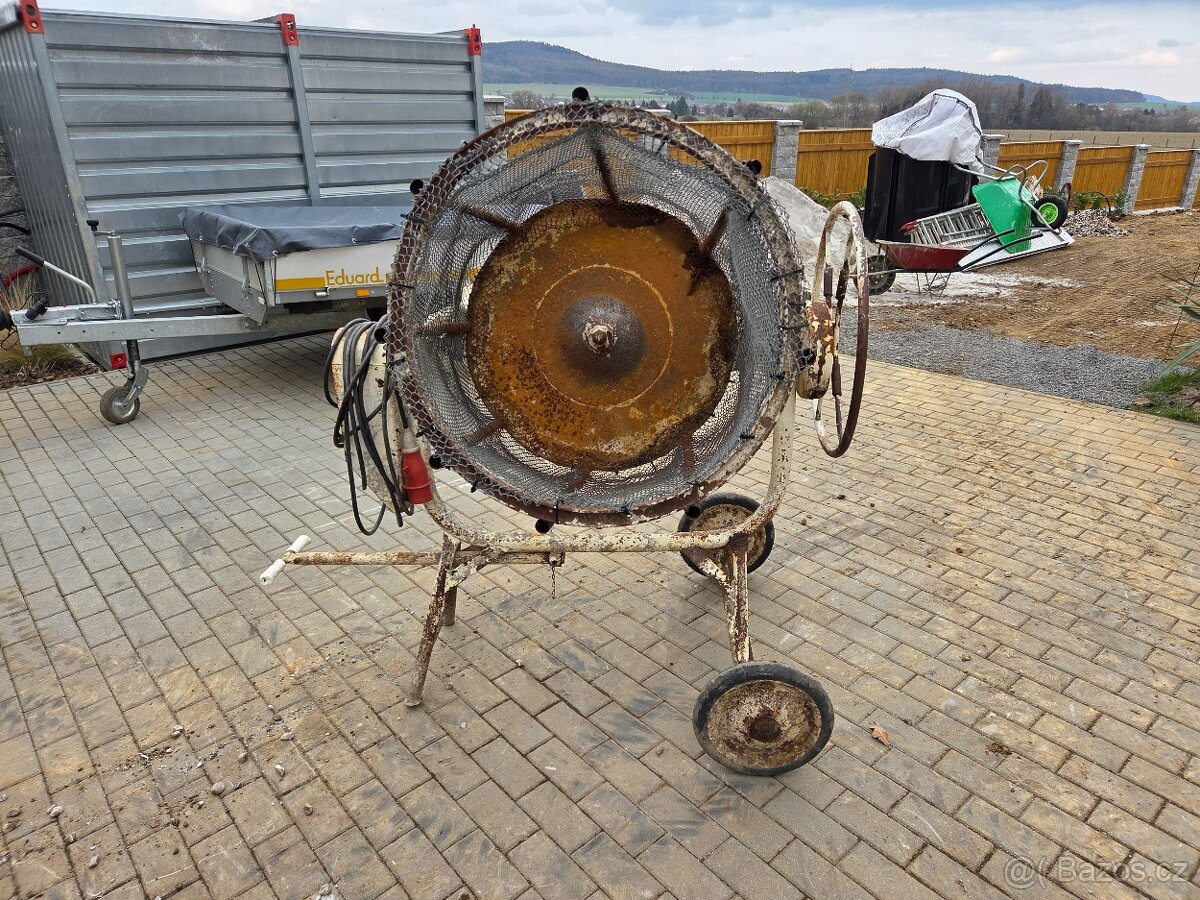 Kartrovačka, prosevačka zeminy, 400V - 2