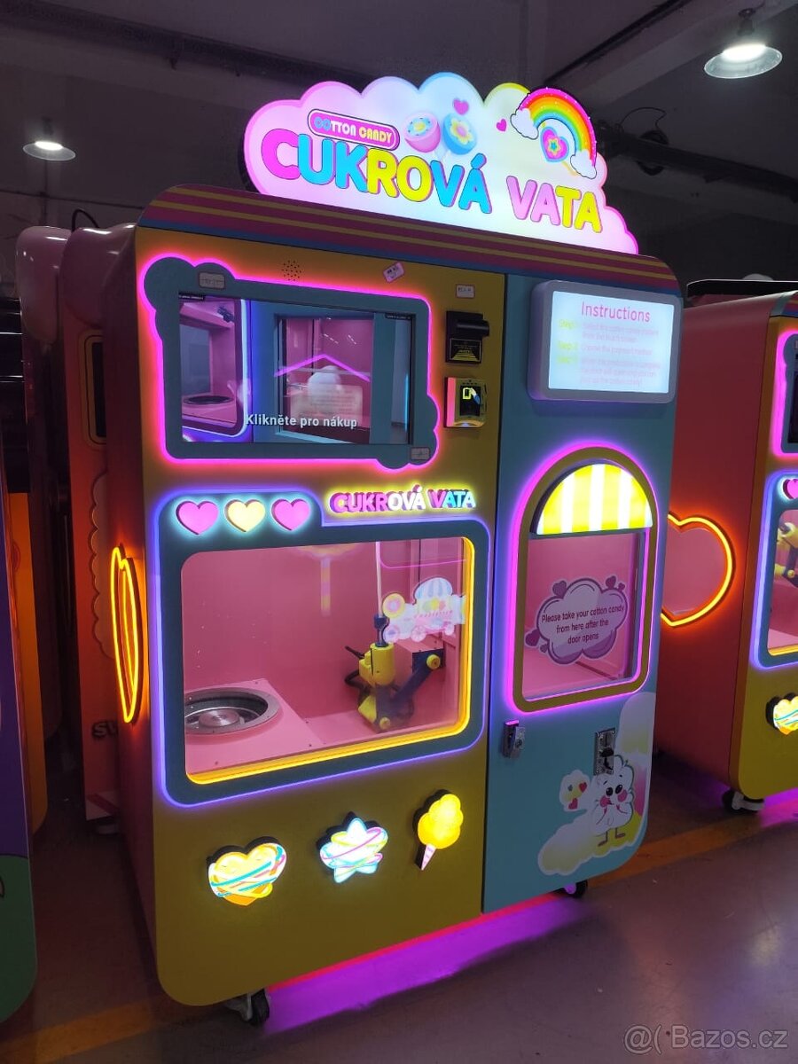 2x Nový robotický automat na cukrovou vatu - 2