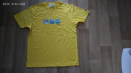ŽLUTÉ TRIČKO WOLFSPORTS VE. 146 - 2
