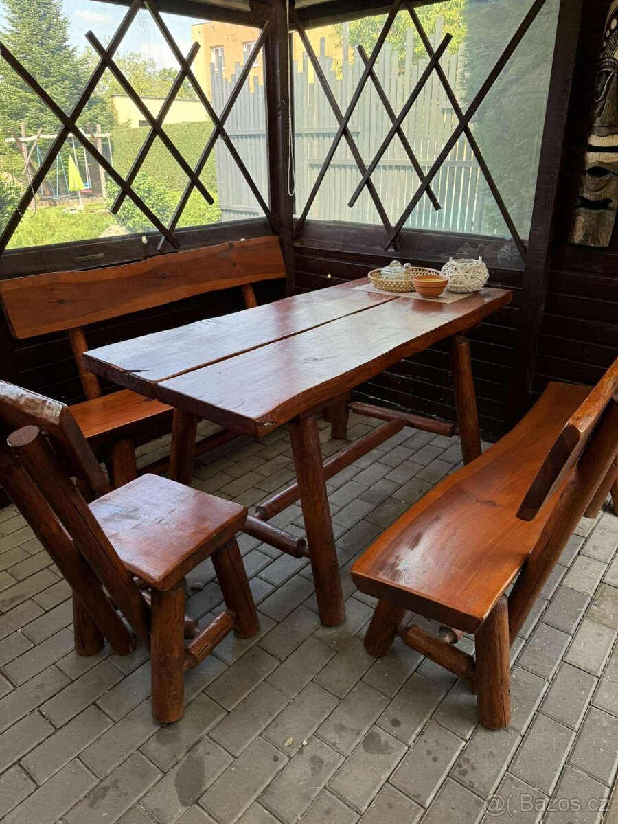 Set zahradního nábytku z masivu - 2