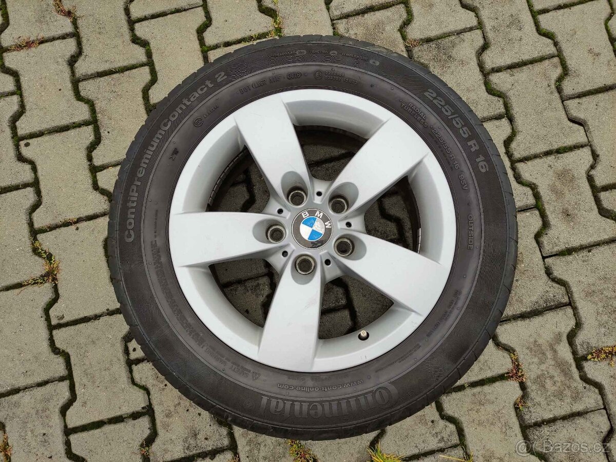 ALU LITÁ KOLA BMW 16" 225/55/16, 5x120, OE: 6777345 - 2