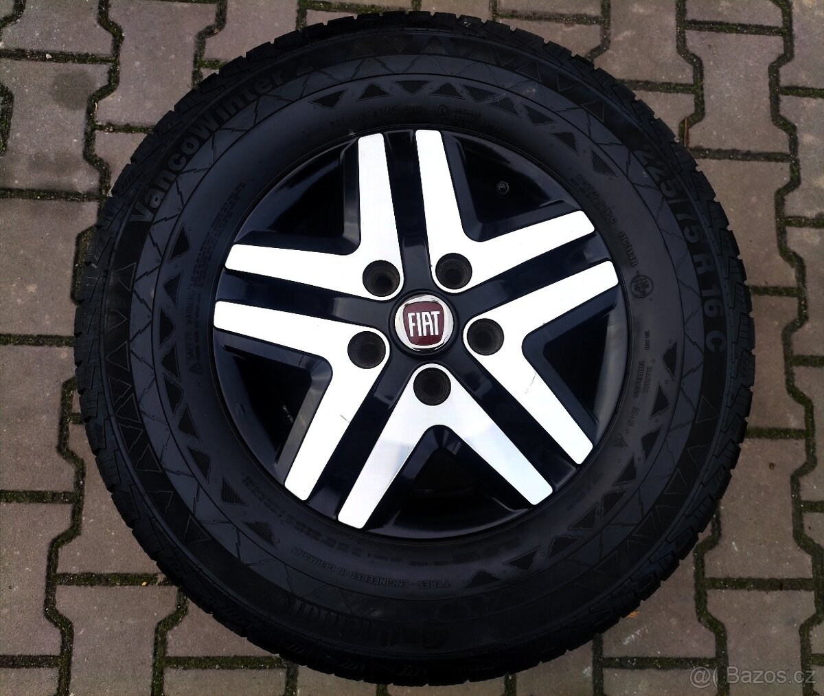 Alu kola originál Fiat Ducato Maxi 5x130 R16 ZIMNÍ SADA - 2