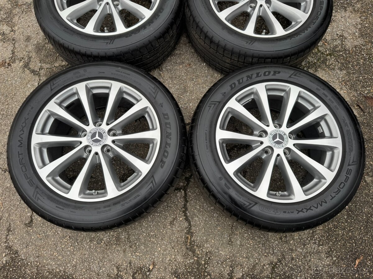 Alu 17" 5x112, Orig . MB E W213 , letní 80% TOP - 2