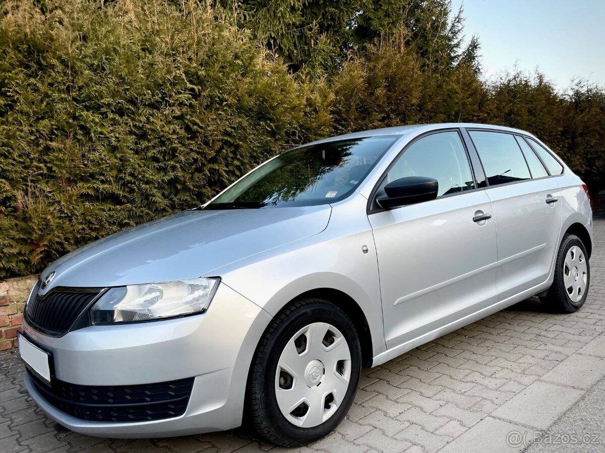 Škoda Rapid 1,6 TDI SPACEBACK-serviska, nová STK =TOP CENA= - 2