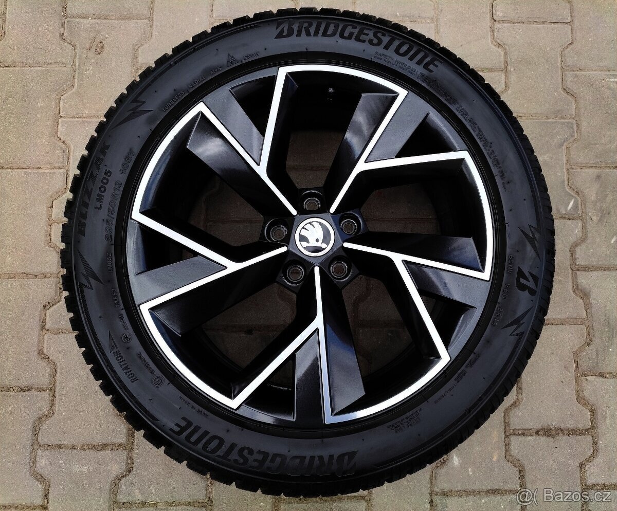 Alu kola originál Škoda Kodiaq 5x112 R19 Triglav - 2