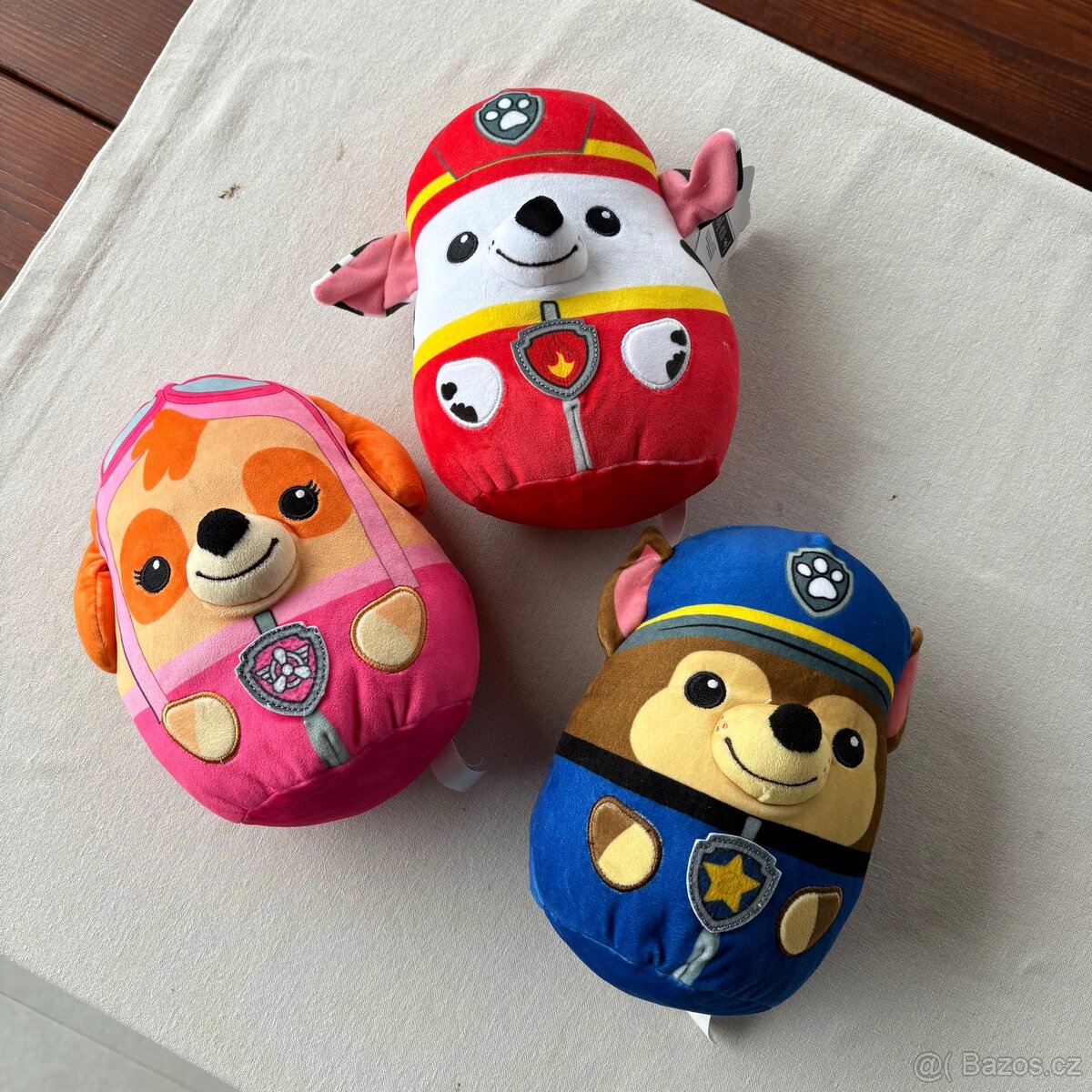 Tlapková Patrola | 3x měkký squish polštářek - 2