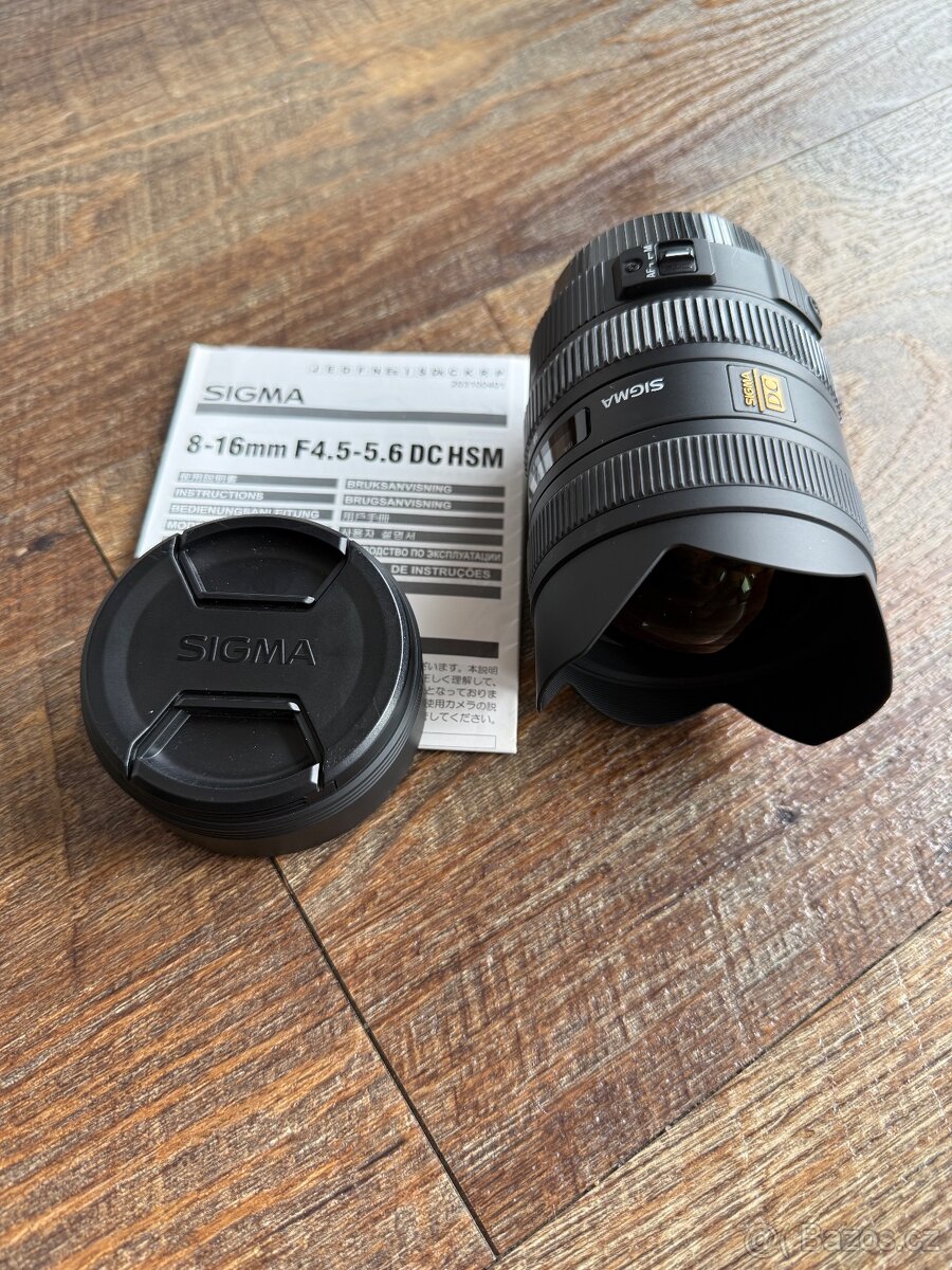 Sigma 8-16 mm /4,5-5,6 DC HSM pro Canon - 2