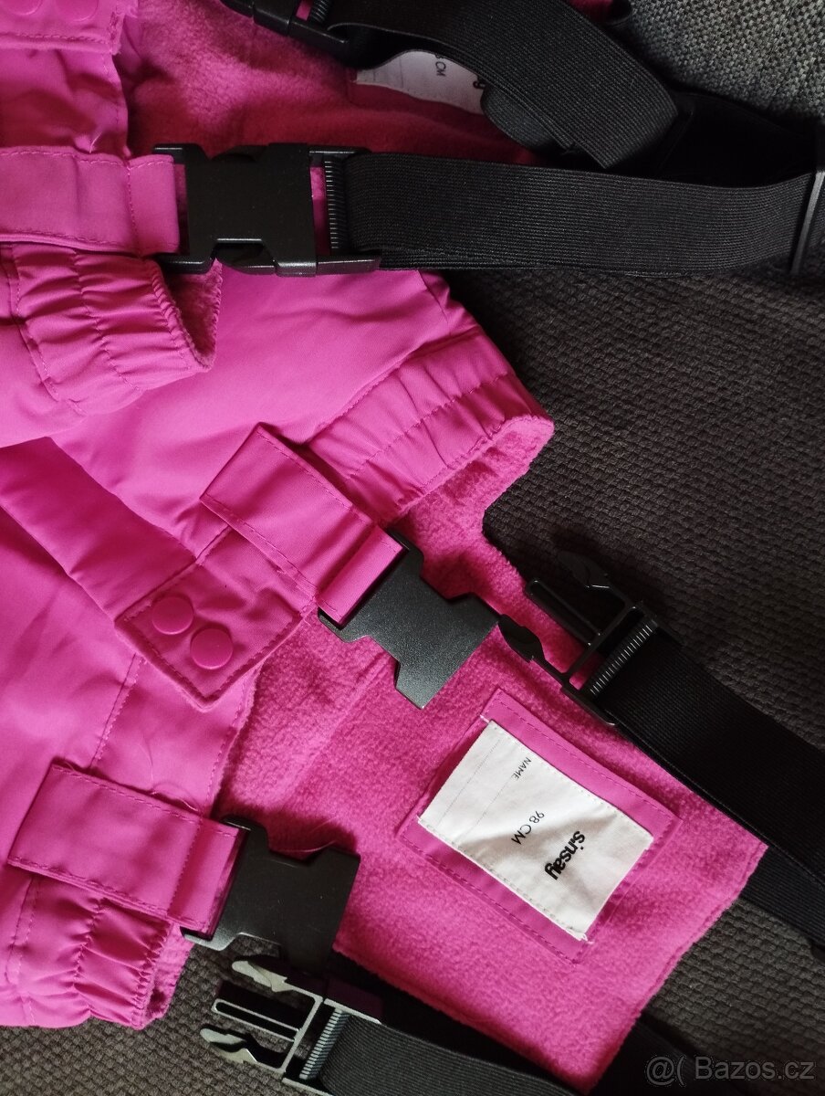 Bundy + oteplovacky/zateplené kalhoty 98 - 2