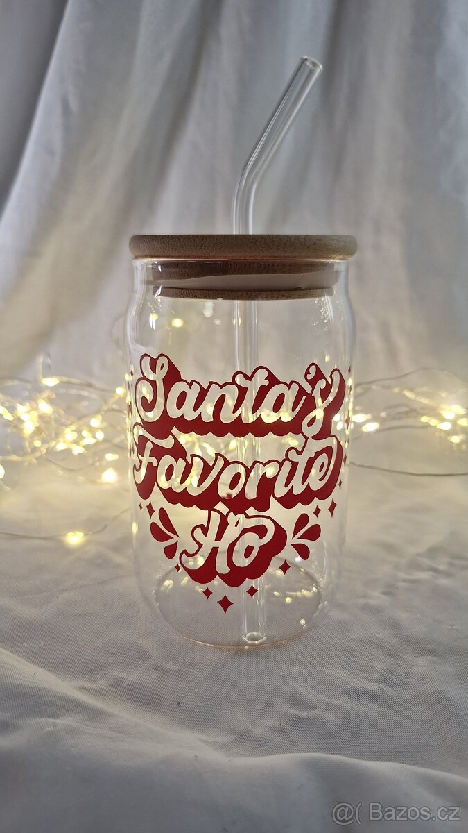 Sklenice s brčkem - 2