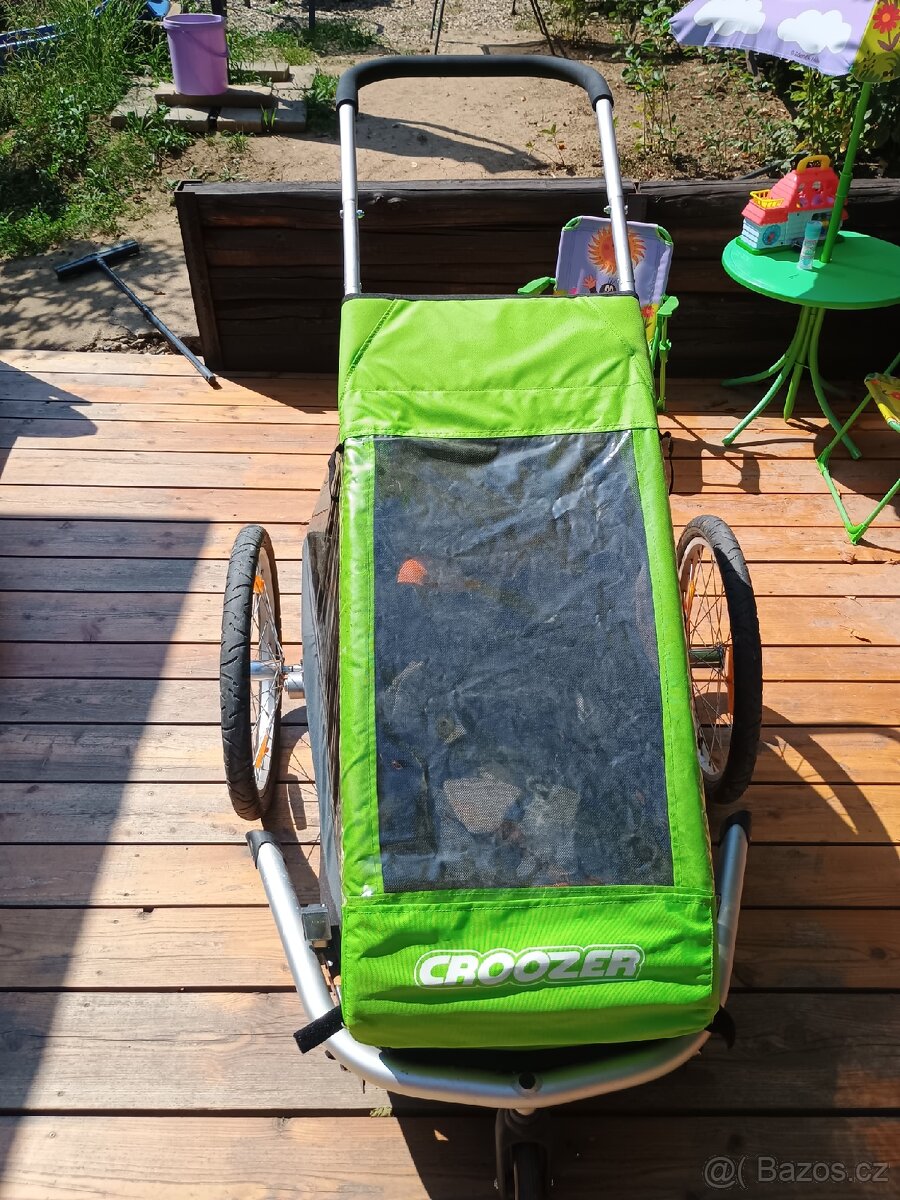 Croozer for kid 1 + odpružení, běžecký, cyklo set a brzda - 2