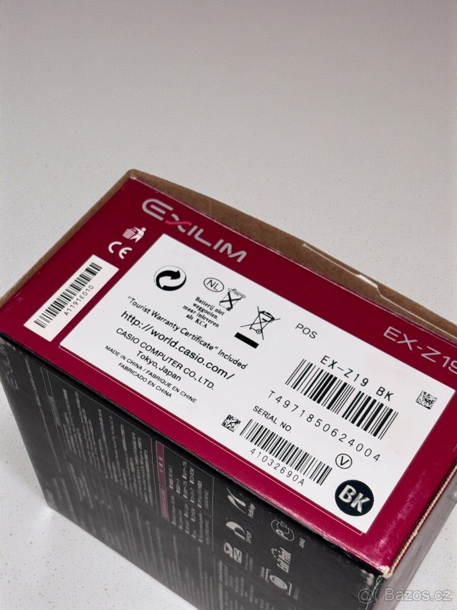 Digitální fotoaparát Casio Exilim EX-Z19 – pěkný stav - 2