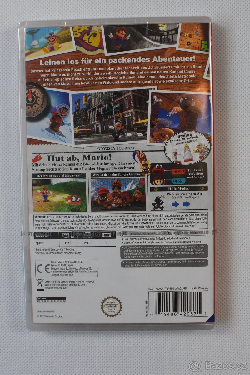 Super Mario Odyssey Nintendo Switch (Nová) zabalená - 2