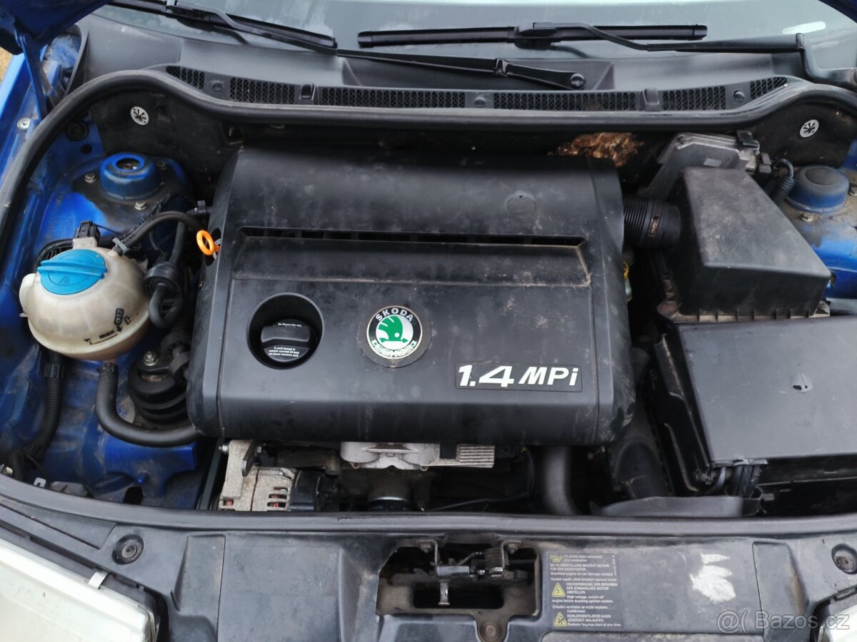 Škoda Fabia 1.4mpi 44kw 8v Nová STK - 2