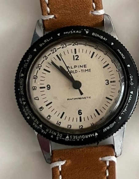 LUXUSNÍ mechanické hodinky ALPINE WORLD - TIME SWISS👍👍👍 - 2