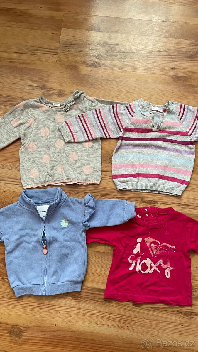 Mikinky svetříky holčička vel. - 2