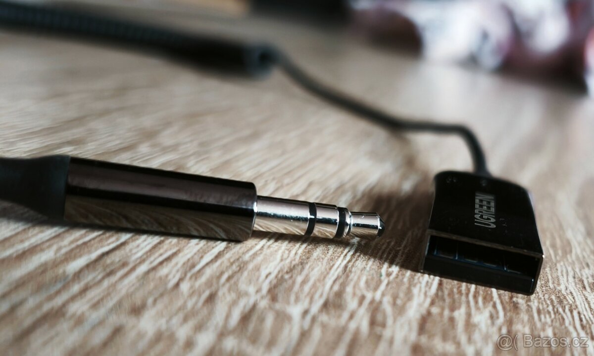 Handsfree Bluetooth 5.0 aux přijímač receiver záruka 05/2026 - 2