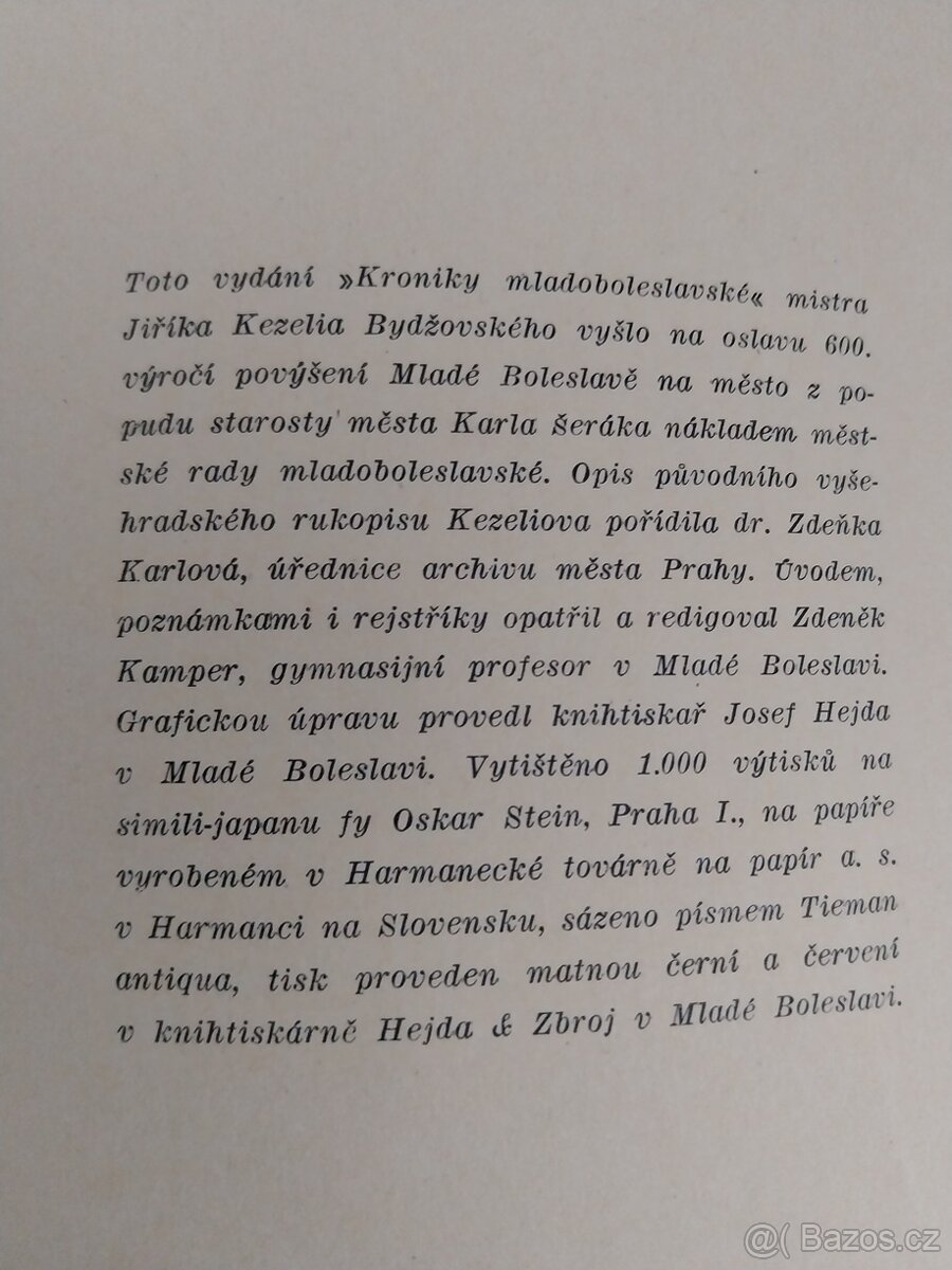 Prodám kroniku Mladoboleslavska - 2