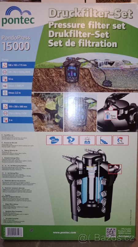 Filtrace pro menší jezírka - 2