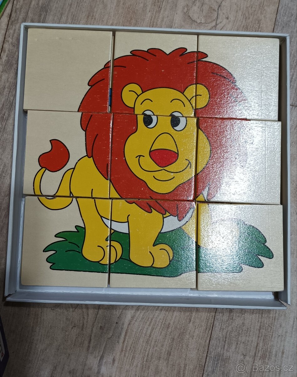 Puzzle 4 obrázky zvířata - 2