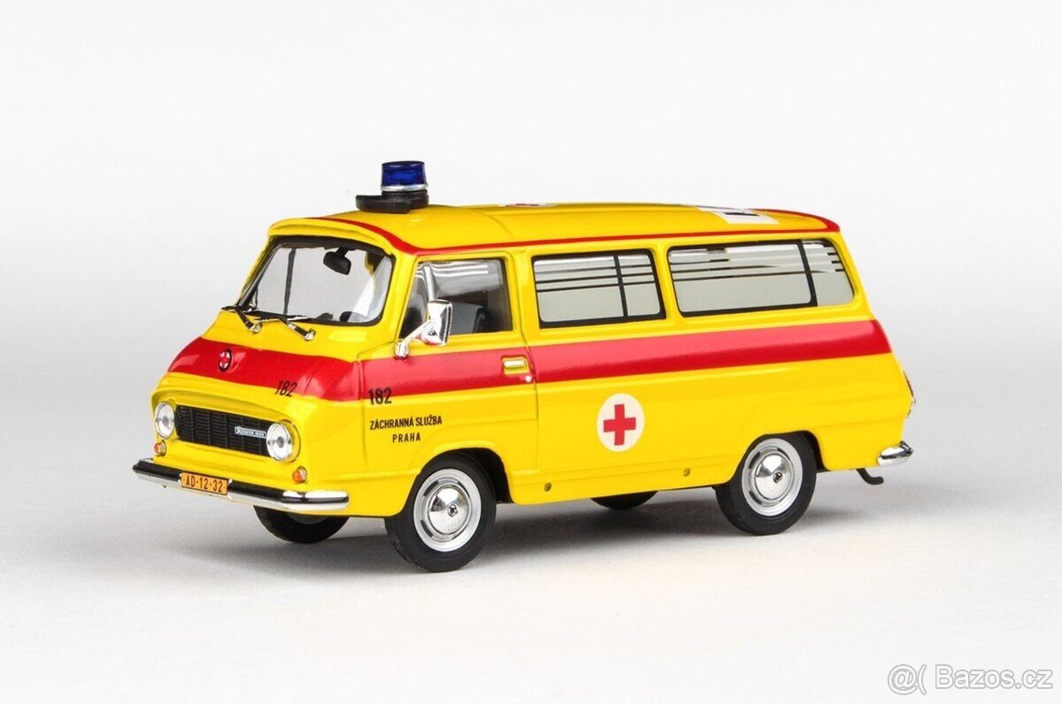 Modely Škoda sanitní 1:43 Abrex - 2