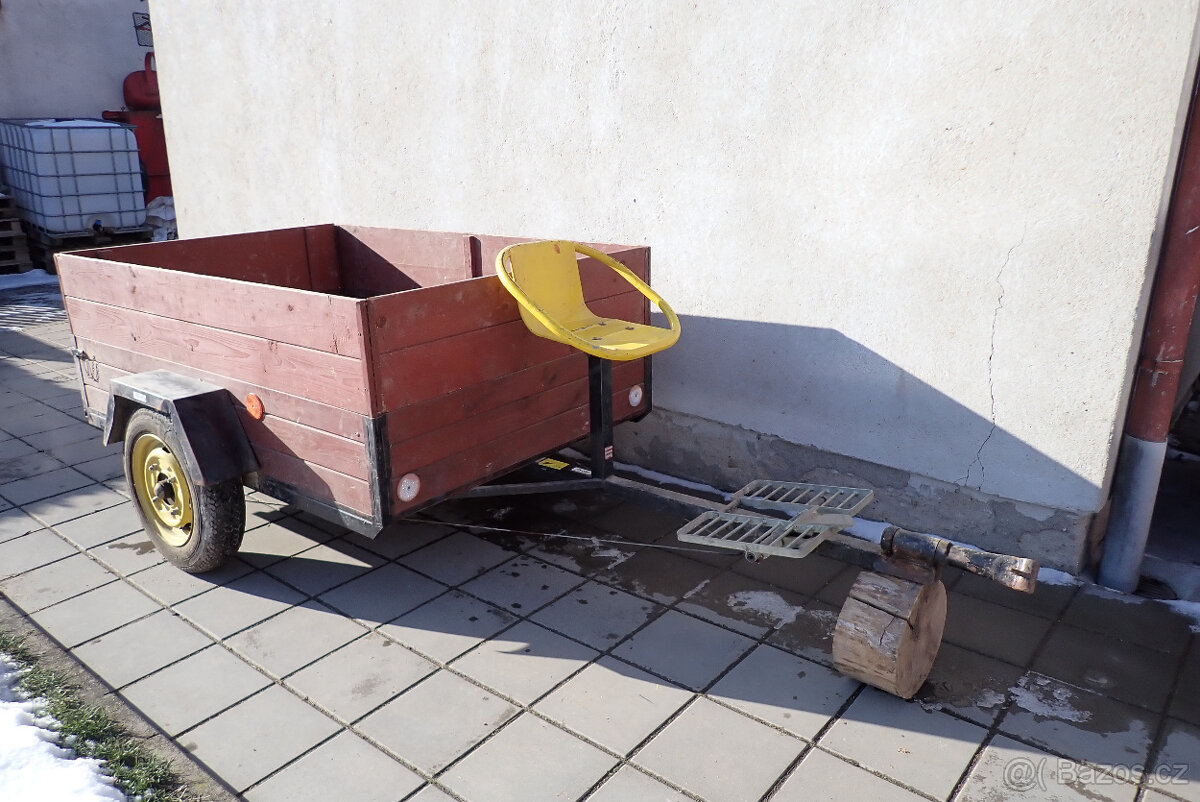 vari - vozík tovární výroby, brzděný - 2