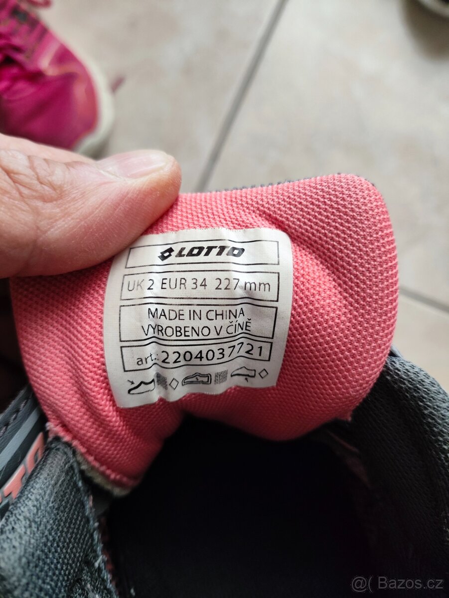 Dětské boty Loto vel 34 - 2