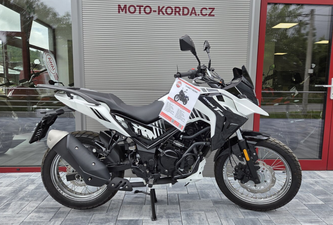 SYM NH T 300 ČERNÁ - BÍLÁ - 2