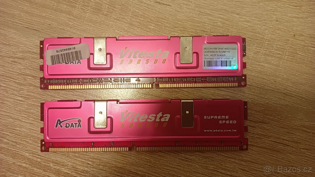 Ram adata vitesta ddr500 supreme speed - 2