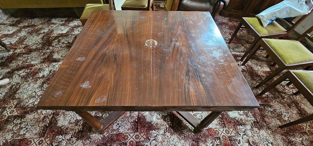 Starožitný stůl rozkládací - 2