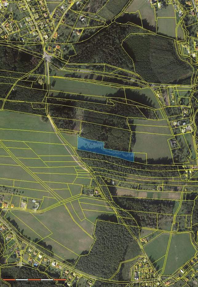 Pozemek Valašské Meziříčí Vichury - KÚ Křivé - 2