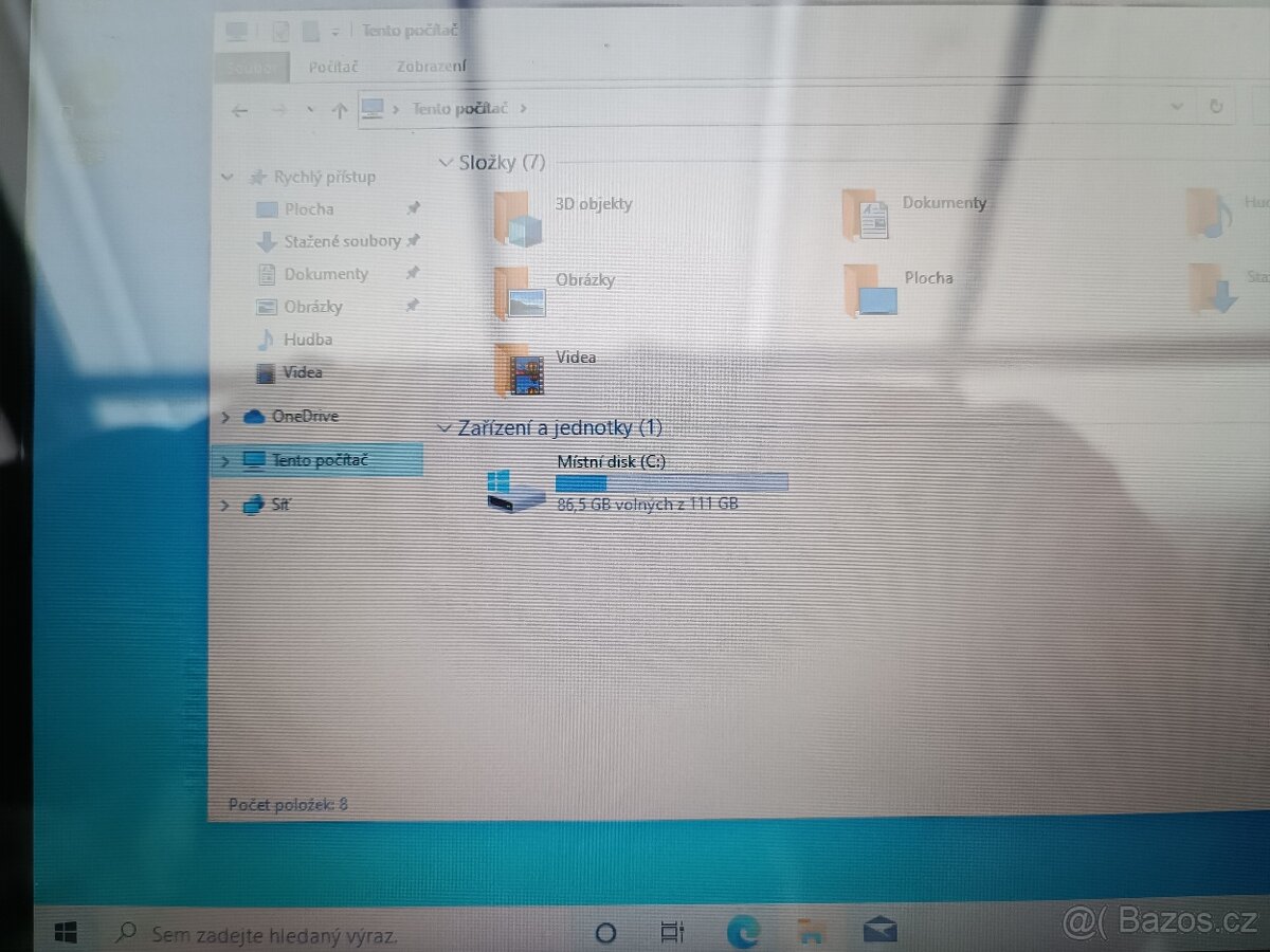 Malý dotykový notebook HP tpn c112, 8GB RAM,SSD 120GB - 2