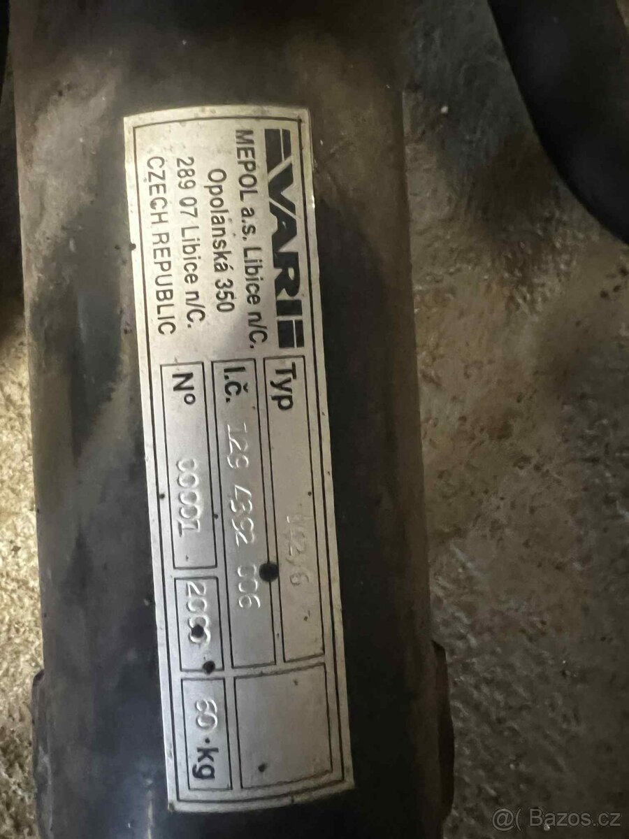 Posypový přívěsný vozík VARI systém - 2