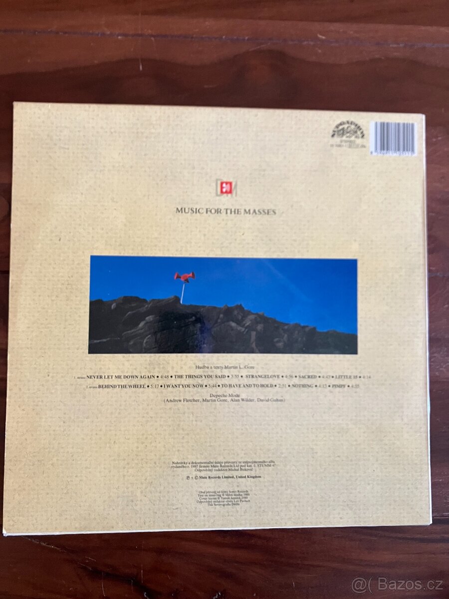 LP Depeche Mode – Music For The Masses ( Supraphon 1989) - 2