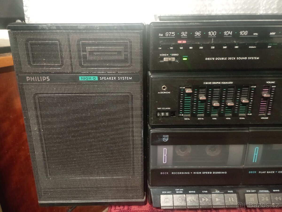 Prodám radiomagnetofon Philips D8578 - 2