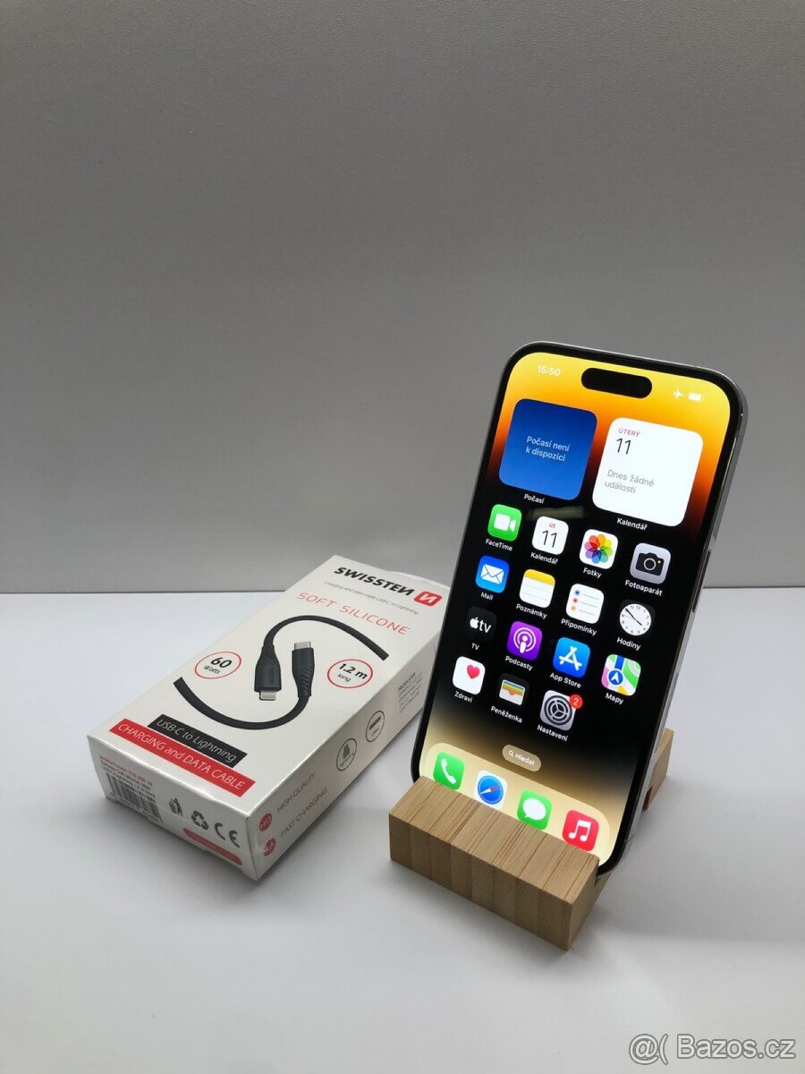 Apple iPhone 14 Pro 128 GB Silver - ZÁRUKA+FAKTURA - 2