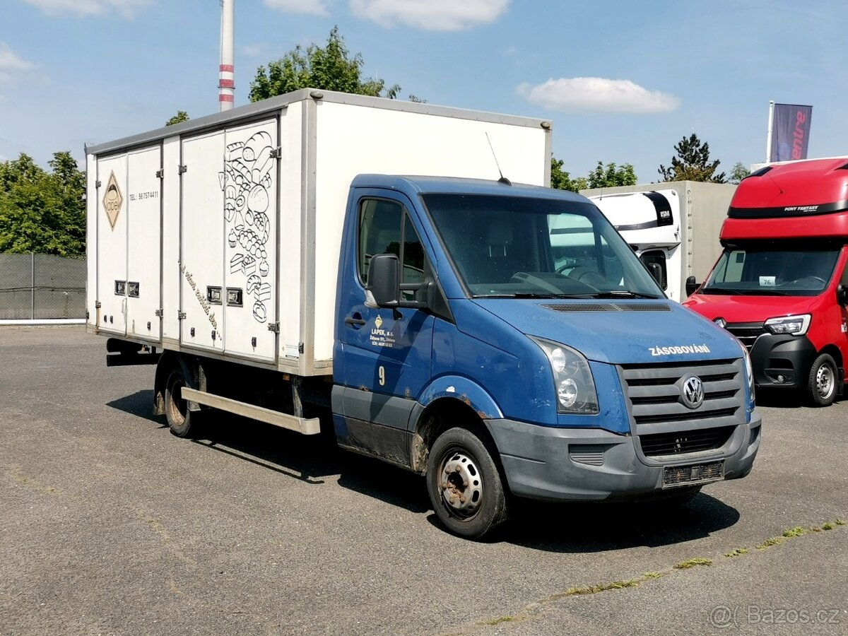 VW Crafter 2.5TDI/100kw skříň 4,9m - 2