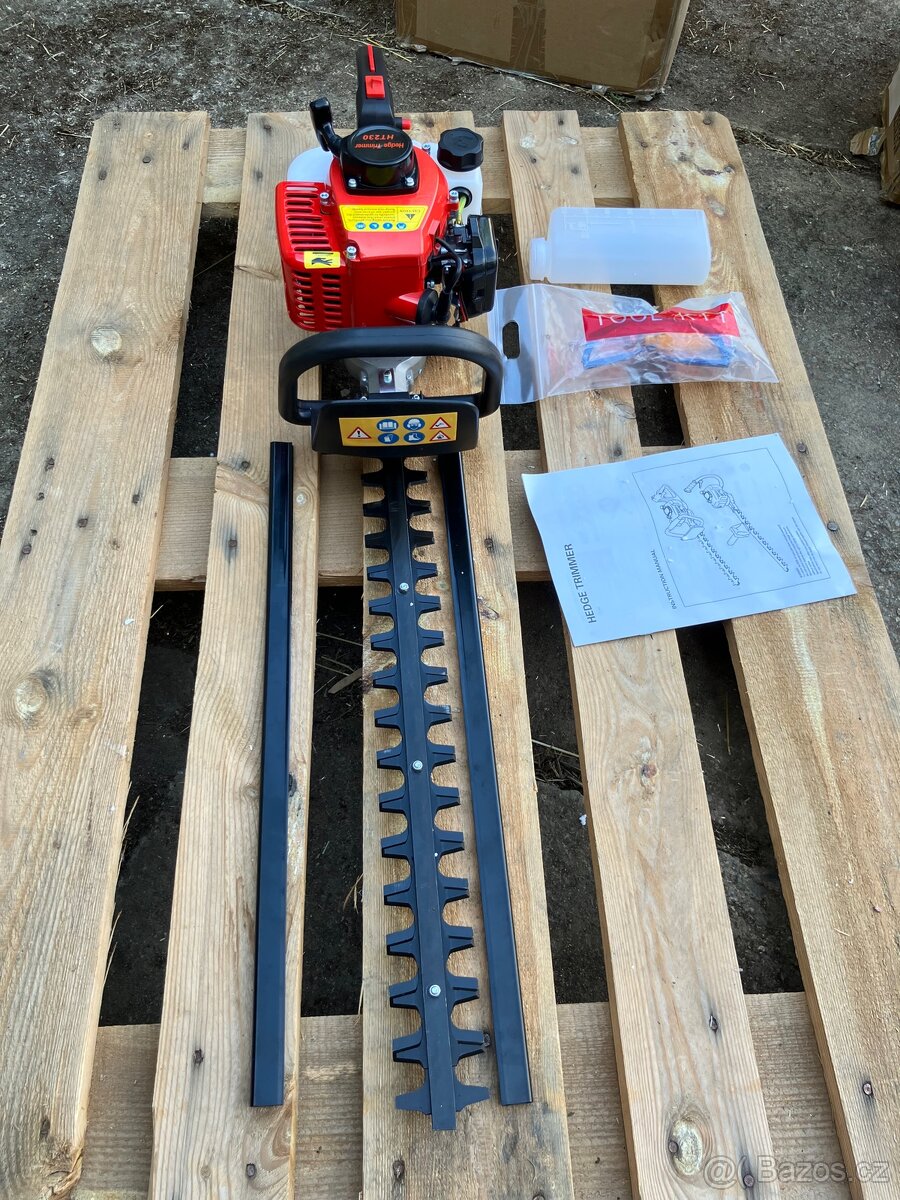 Benzínový plotostřih, nůžky na živý plot - 2