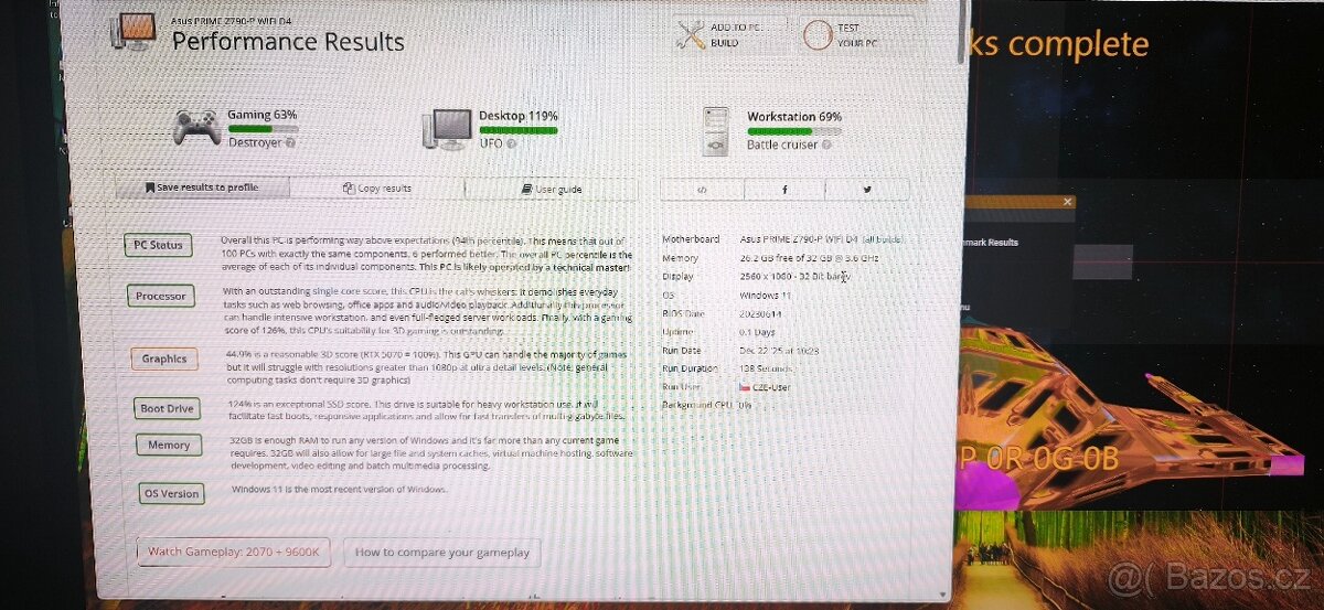 Herní PC i5-13600KF / RTX 2070 / 32GB RAM – čistý Windows - 2