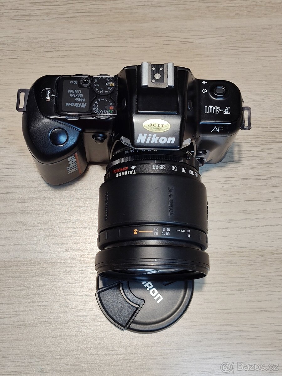REZERVACE / Kinofilm zrcadlovka Nikon F401 + Tamron 28-200 - 2