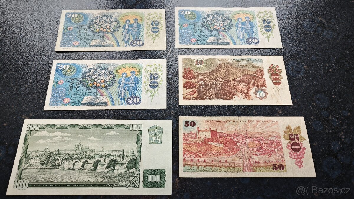 Československé bankovky - 2